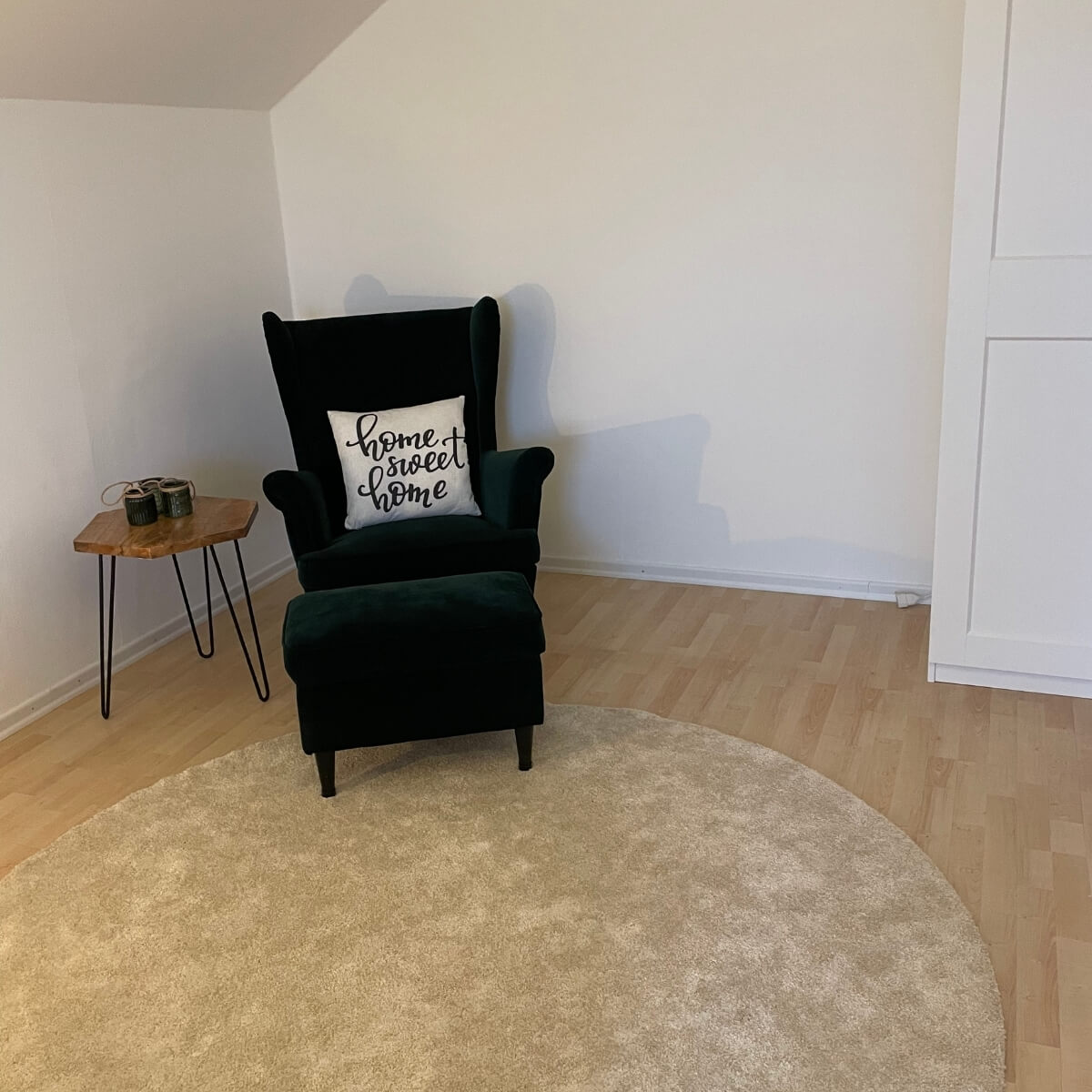 Lüftenblick II Sitzecke im Schlafzimmer